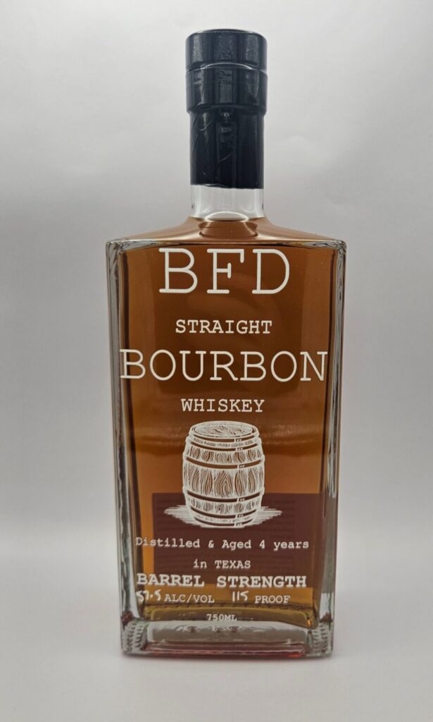 BFD Barrel Strength Bourbon